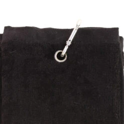 Americangolf American Golf Mens Black Tri-Fold Towel -Golf Zone Shop 315454 40765 315454 2