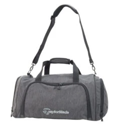 TaylorMade Mens Heather Grey Adjustable Classic Medium Duffle