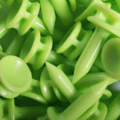 Americangolf American Golf Mens Lime AG Essentials Graduated 24mm Plastic Tees -Golf Zone Shop 330014 41732 330014 2