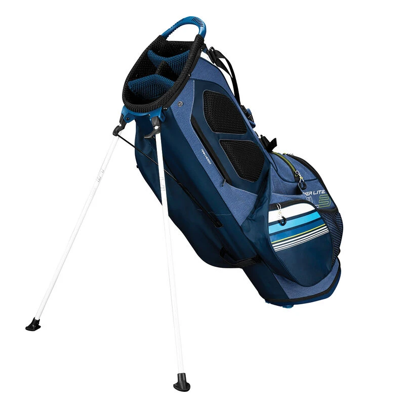 CallawayGolf Callaway Golf Navy Blue And White Lightweight Hyper-Lite 3 2019 Golf Stand Bag 2 CallawayGolf Callaway Golf Navy Blue And White Lightweight Hyper-Lite 3 2019 Golf Stand Bag - Image 2