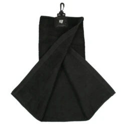 MastersGolf Mizuno Golf Black Masters Tri-Fold Towel