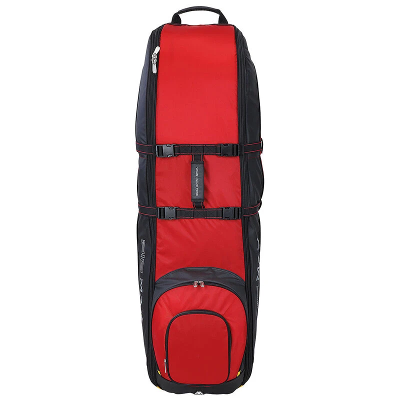 BIGMAX BIG MAX Mens Black And Red Wheeler III Travel Cover 2 BIGMAX BIG MAX Mens Black And Red Wheeler III Travel Cover - Image 2