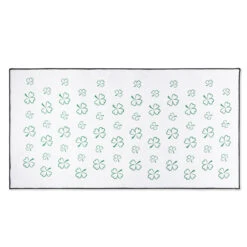 Titleist Mens White And Green St. Patrick`s Day Microfibre Towel