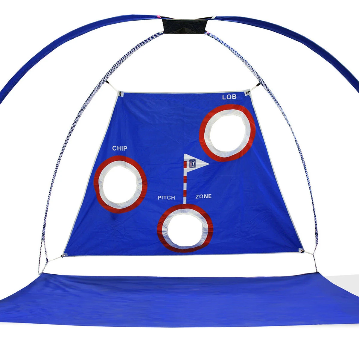 PGA Tour Blue And Red Lightweight Pro Golf Driving Net 1 PGA Tour Blue And Red Lightweight Pro Golf Driving Net