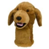 Daphne's Headcovers Brown Golden Retriever Golf Head Cover