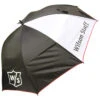 Wilson Staff White And Black Colour Block Golf Umbrella