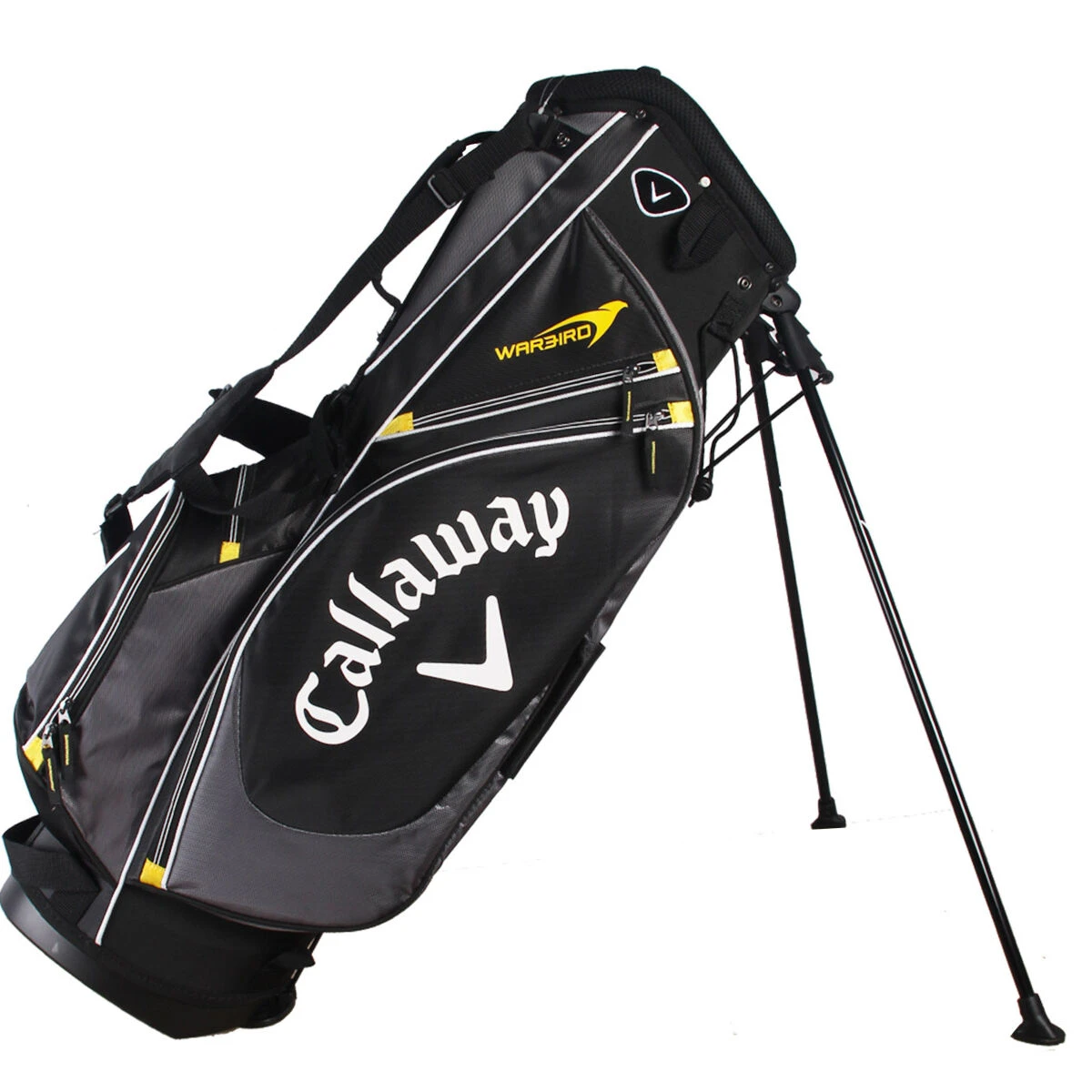 Callaway Golf Charcoal Black Lightweight Warbird Golf Stand Bag 1 Callaway Golf Charcoal Black Lightweight Warbird Golf Stand Bag