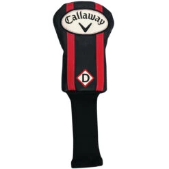 Callaway Golf Black And Red Vintage Golf Driver Head Cover