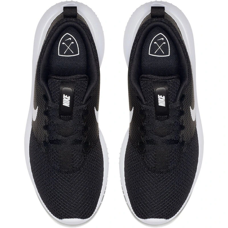 Nike Golf Black And White Long Lasting Rosche G Juniors Golf Shoes 4 Nike Golf Black And White Long Lasting Rosche G Juniors Golf Shoes - Image 4