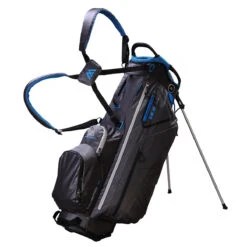 Big Max Charcoal Grey And Cobalt Blue Lightweight Dri LITE Golf Stand Bag | American Golf
