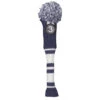Fazer Navy Blue Pom Knitted Hybrid Head Cover