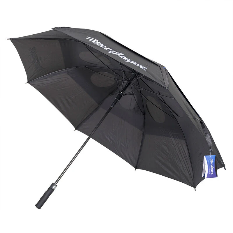 MacGregor Mens Black And Royal Blue Lightweight Mac Tec Dual Canopy Umbrella | American Golf 2 MacGregor Mens Black And Royal Blue Lightweight Mac Tec Dual Canopy Umbrella | American Golf - Image 2