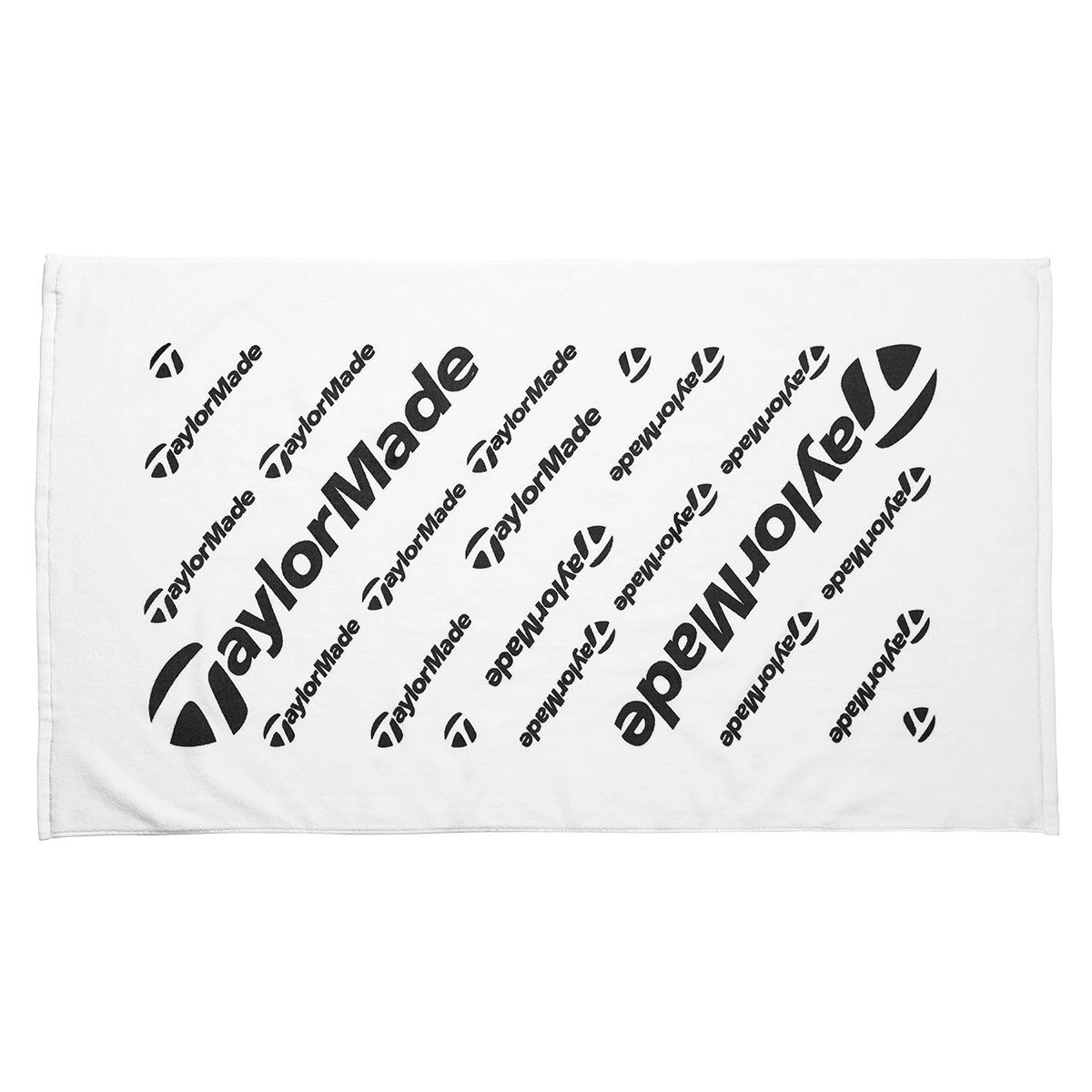 TaylorMade White Tour Towel 1 TaylorMade White Tour Towel
