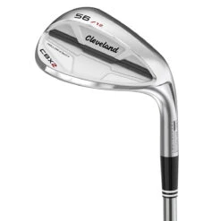 Cleveland Golf Mens Silver CBX 2 Left Hand 56° Standard Steel Golf Wedge | American Golf