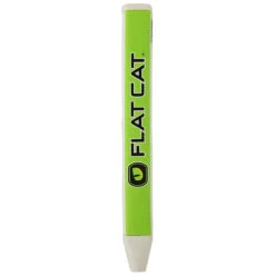 Flat Cat White And Lime Green Lightweight Original Standard Golf Putter Grip