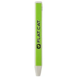 Flat Cat White And Lime Green Lightweight Original Svelte Golf Putter Grip