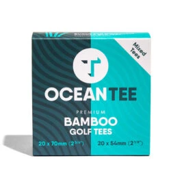 Ocean Tee Brown 54mm & 70mm Pack Of 40 Bamboo Tees -Golf Zone Shop American Golf 352365 46204 352365 2