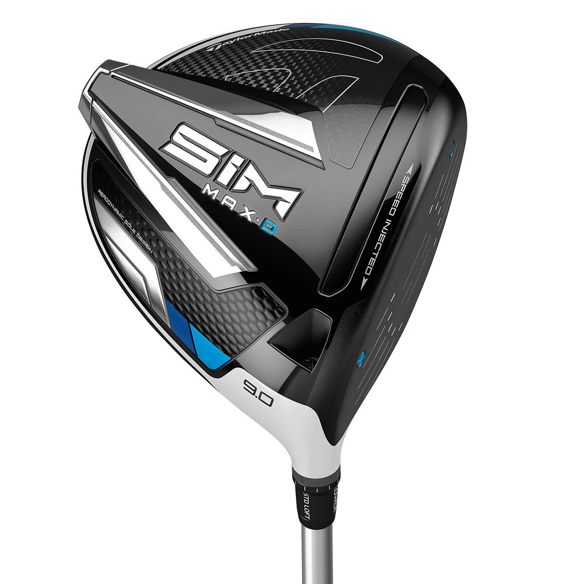 TaylorMade Mens Black And Blue Sim Max D Right Hand Ust Mamiya Helium Regular Golf Driver 1 TaylorMade Mens Black And Blue Sim Max D Right Hand Ust Mamiya Helium Regular Golf Driver