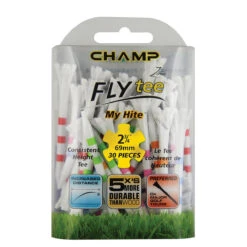 Champ MyHite Fly 69mm Golf Tees - 30 Pack