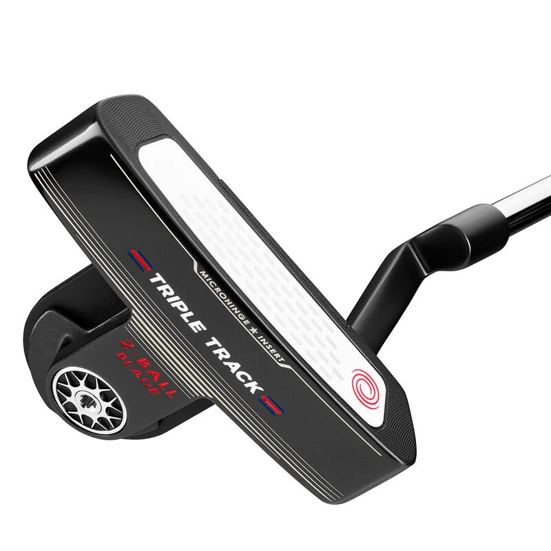 Odyssey Mens Black Triple Track 2-Ball Blade Right Hand 35" Golf Putter | American Golf 2 Odyssey Mens Black Triple Track 2-Ball Blade Right Hand 35" Golf Putter | American Golf - Image 2