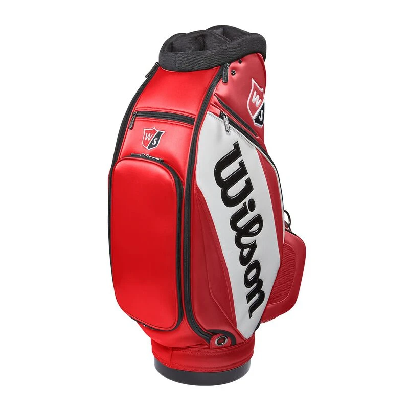 Wilson Staff Red Pro Tour Golf Bag 2 Wilson Staff Red Pro Tour Golf Bag - Image 2