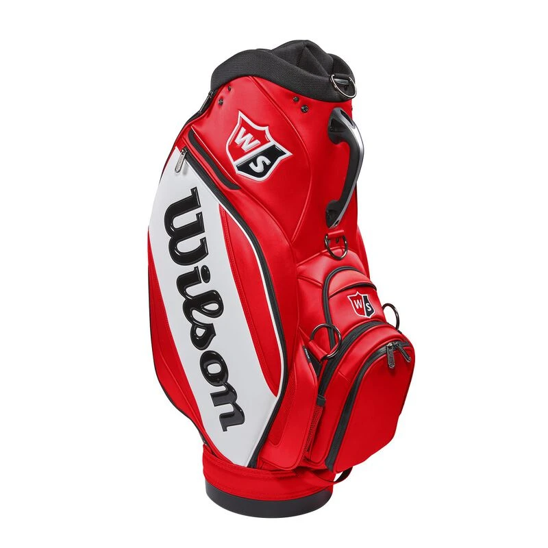 Wilson Staff Red Pro Tour Golf Bag 4 Wilson Staff Red Pro Tour Golf Bag - Image 4