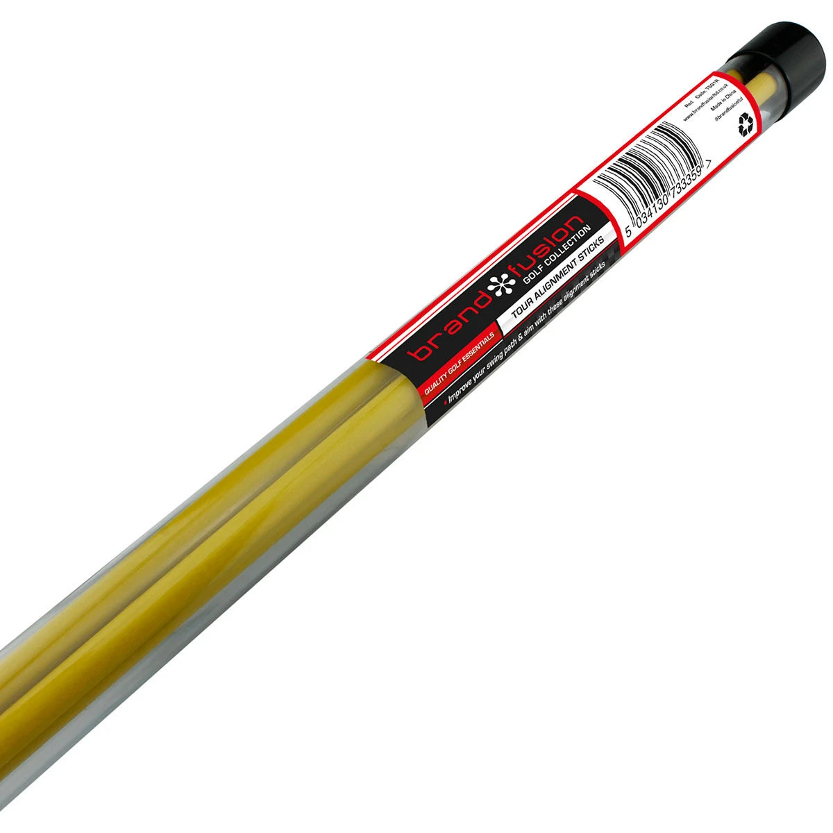 Brand Fusion BrandFusion Yellow Tour Golf Alignment Sticks 1 Brand Fusion BrandFusion Yellow Tour Golf Alignment Sticks