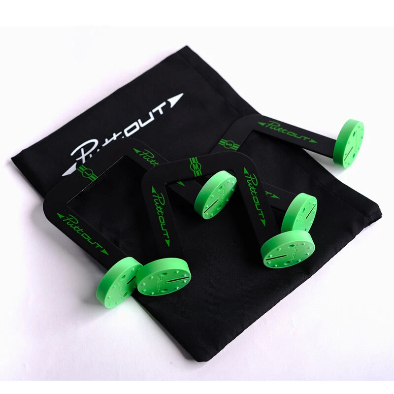 PuttOUT Black And Green Pack Of 3 Golf Pro Gate Set 3 PuttOUT Black And Green Pack Of 3 Golf Pro Gate Set - Image 3