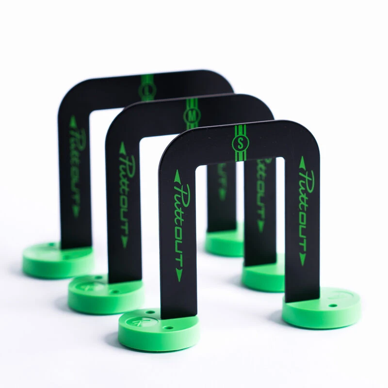 PuttOUT Black And Green Pack Of 3 Golf Pro Gate Set 4 PuttOUT Black And Green Pack Of 3 Golf Pro Gate Set - Image 4