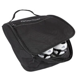 TaylorMade Mens Black Players Shoe Bag -Golf Zone Shop American Golf 358466 61469 358466 2