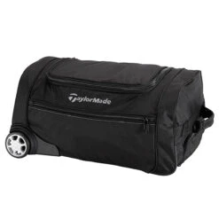 TaylorMade Black Performance Rolling Carry On Bag