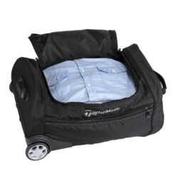 TaylorMade Black Performance Rolling Carry On Bag -Golf Zone Shop American Golf 358493 61440 358493 2