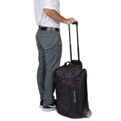 TaylorMade Black Performance Rolling Carry On Bag -Golf Zone Shop American Golf 358493 61440 358493 3