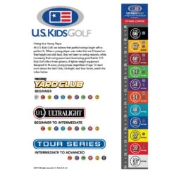 US Kids Golf Junior DV3 Maroon 60 Golf Hybrid -Golf Zone Shop American Golf 360362 93183 360362 2