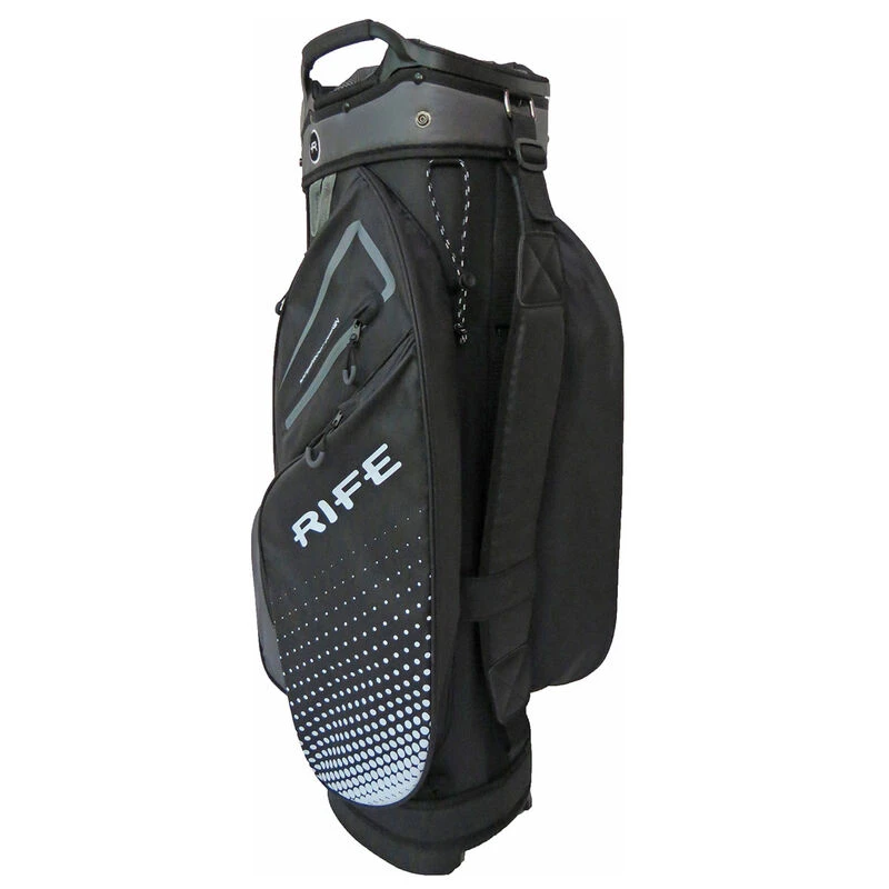 Rife Black Waterproof Golf Cart Bag 2 Rife Black Waterproof Golf Cart Bag - Image 2