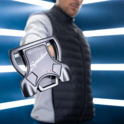 TaylorMade Mens Black Spider Tour Left Hand Slant Golf Putter -Golf Zone Shop American Golf 362684 69189 362684 1