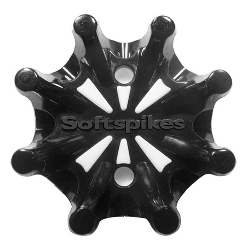 Softspikes Mens Black And White Pulsar Fast Twist 3.0 Cleats 2 Softspikes Mens Black And White Pulsar Fast Twist 3.0 Cleats - Image 2