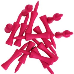 Brand Fusion BrandFusion Mens Pink Graduated Biodegradable Wooden Golf Tees