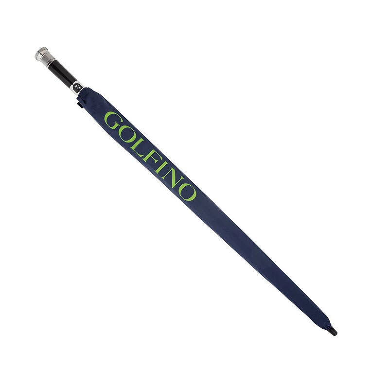 GOLFINO Navy Blue And Green Windproof Auto Golf Umbrella 4 GOLFINO Navy Blue And Green Windproof Auto Golf Umbrella - Image 4
