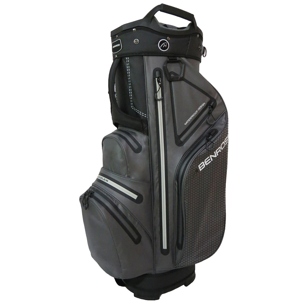 Benross Grey And Black Waterproof PROTEC 2.0 Golf Cart Bag 1 Benross Grey And Black Waterproof PROTEC 2.0 Golf Cart Bag