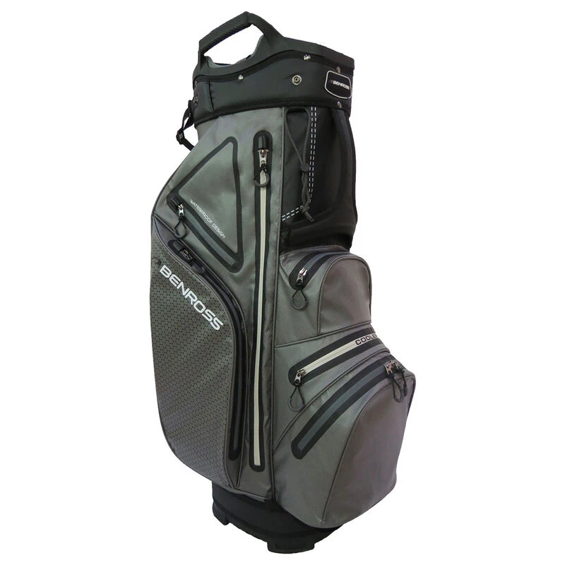 Benross Grey And Black Waterproof PROTEC 2.0 Golf Cart Bag 2 Benross Grey And Black Waterproof PROTEC 2.0 Golf Cart Bag - Image 2