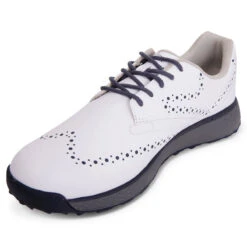 Greg Norman Men's Sport Brogue Waterproof Spikeless Golf Shoes -Golf Zone Shop American Golf 368100 78103 368100 3