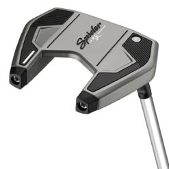TaylorMade Spider SR Platinum/White Flow Neck Golf Putter