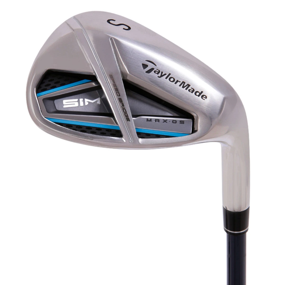 TaylorMade SIM MAX OS Graphite Sand Golf Wedge 1 TaylorMade SIM MAX OS Graphite Sand Golf Wedge