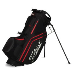 Titleist Black And Red Hybrid 14 Golf Stand Bag| American Golf
