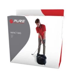 Pure 2 Improve Black And Red Golf Impact Bag -Golf Zone Shop American Golf 389321 71260 389321 2