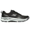 Skechers Mens Black And White Go Golf Arch Fit Line Up Golf Shoes