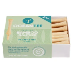 Ocean Tee 59mm Bamboo Castle Tees - 20 Pack