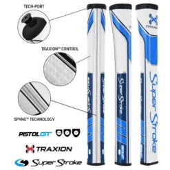 SuperStroke Traxion Pistol GT 1.0 Golf Putter Golf Grip -Golf Zone Shop American Golf 393215 79731 393215 3