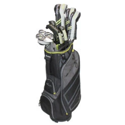 Tour Edge Mens Black HL3 To-Go Graphite Golf Package Set